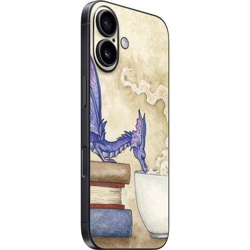 Whats in Here Coffee Dragon by Amy Brown iPhone 17 Skin
