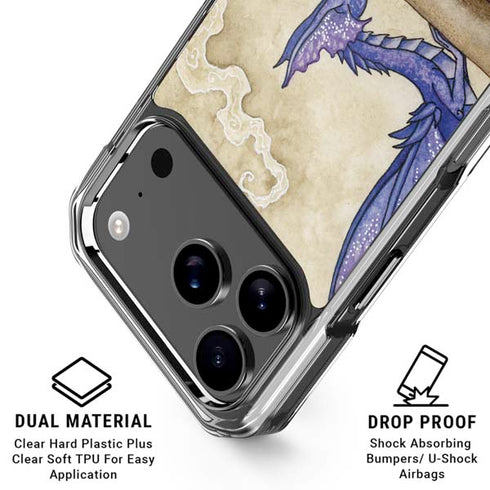 Whats in Here Coffee Dragon by Amy Brown iPhone 18 Pro Clear Case