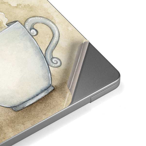 Whats in Here Coffee Dragon by Amy Brown Apple MacBook Pro 14-inch Skin