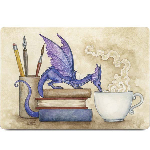 Whats in Here Coffee Dragon by Amy Brown MacBook Skins
