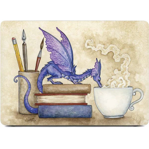 Whats in Here Coffee Dragon by Amy Brown Apple MacBook Pro 16-inch Skin