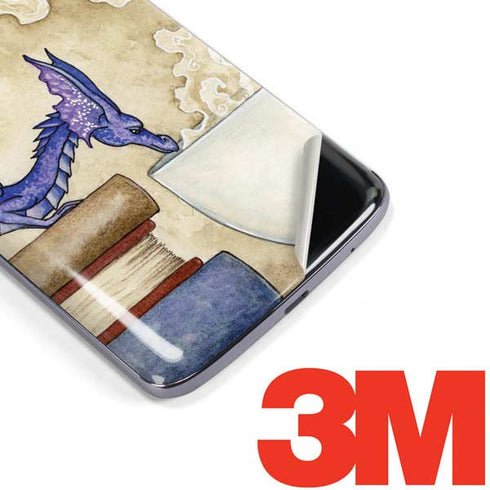 Whats in Here Coffee Dragon by Amy Brown Moto E5 Plus Skin