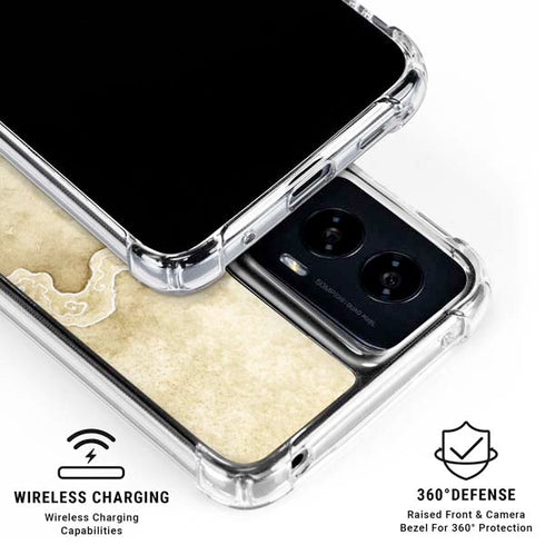 Whats in Here Coffee Dragon by Amy Brown Moto G Power 5G (2024) Clear Case