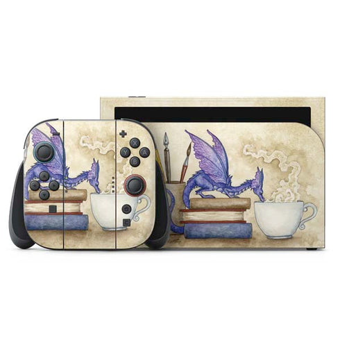 Whats in Here Coffee Dragon by Amy Brown Nintendo Skins