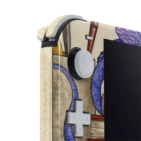 Whats in Here Coffee Dragon by Amy Brown Nintendo Switch Lite Skin