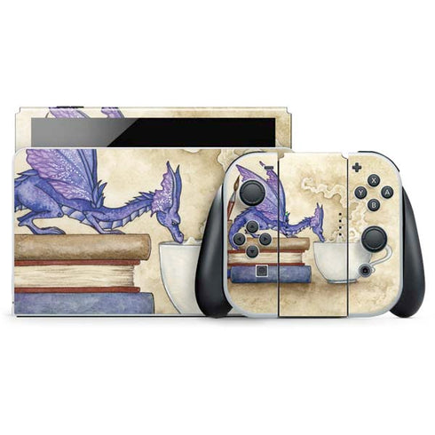 Whats in Here Coffee Dragon by Amy Brown Nintendo Skins