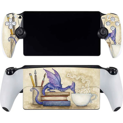 Whats in Here Coffee Dragon by Amy Brown PlayStation Portal Remote Player Skin