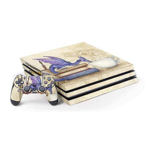 Whats in Here Coffee Dragon by Amy Brown PlayStation PS4 Skins