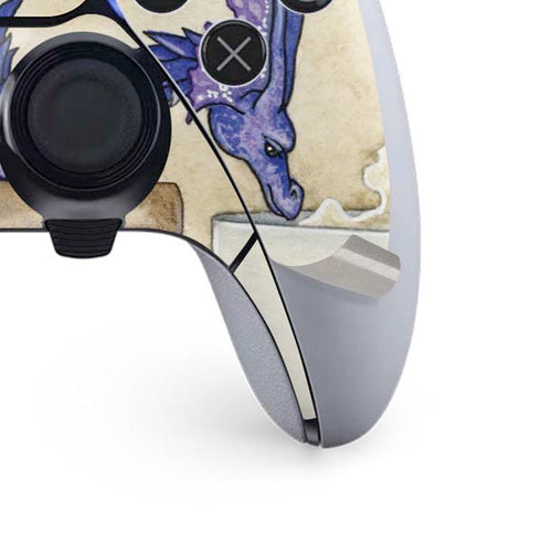 Amy Brown Whats in Here Coffee Dragon PS5 DualSense Edge Pro Controller Skin