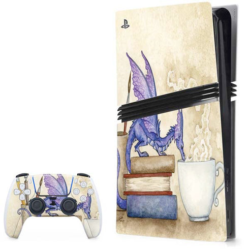 Whats in Here Coffee Dragon by Amy Brown PlayStation PS5 Skins