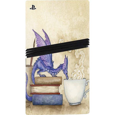 Whats in Here Coffee Dragon by Amy Brown PS5 Pro Console Skin