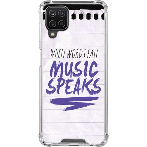 When Words Fail Music Speaks Galaxy Cases