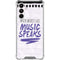 When Words Fail Music Speaks Galaxy A16 5G Clear Case