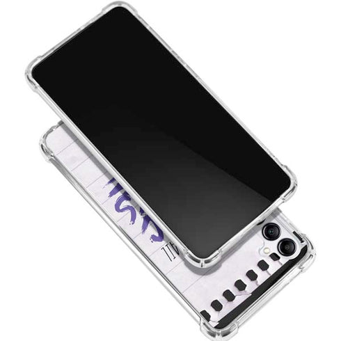 When Words Fail Music Speaks Galaxy A16 5G Clear Case