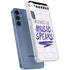 When Words Fail Music Speaks Galaxy A35 5G Clear Case