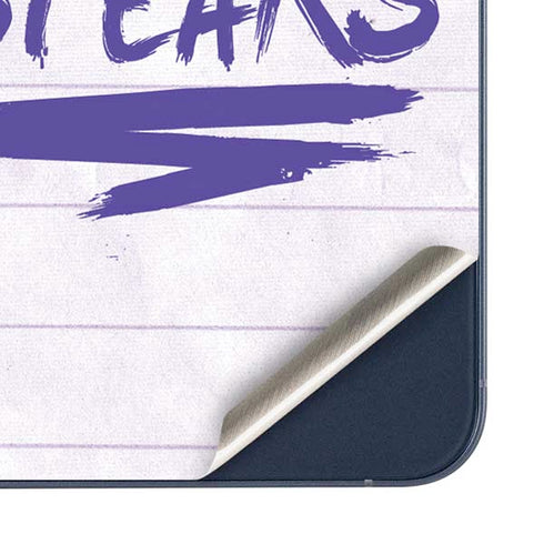 When Words Fail Music Speaks Galaxy A35 5G Skin