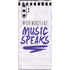 When Words Fail Music Speaks Galaxy Note 10 Plus Skin