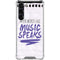 When Words Fail Music Speaks Galaxy S24 FE Clear Case
