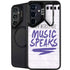 When Words Fail Music Speaks Galaxy S24 FE Kickstand Case