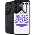 When Words Fail Music Speaks Galaxy S25 Kickstand Case