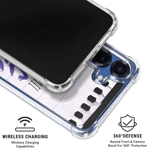 When Words Fail Music Speaks Galaxy S25 Clear Case