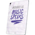 When Words Fail Music Speaks Apple iPad Air Skin