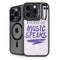 When Words Fail Music Speaks iPhone 14 Pro Kickstand Case