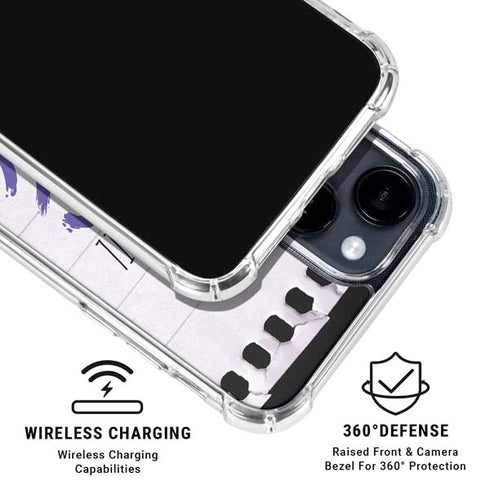 When Words Fail Music Speaks iPhone 15 Clear Case