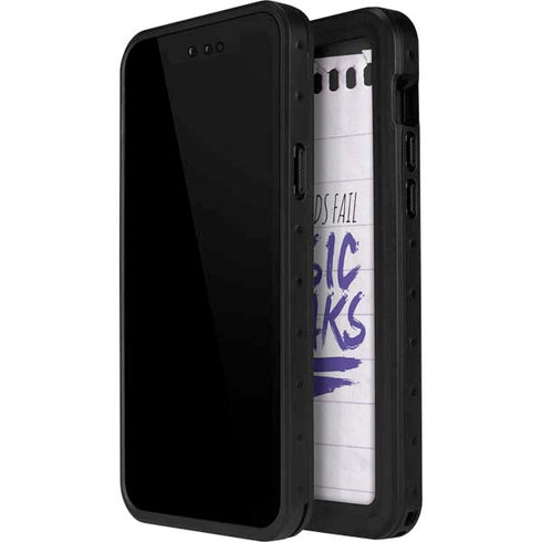 When Words Fail Music Speaks iPhone 15 Pro Waterproof Case