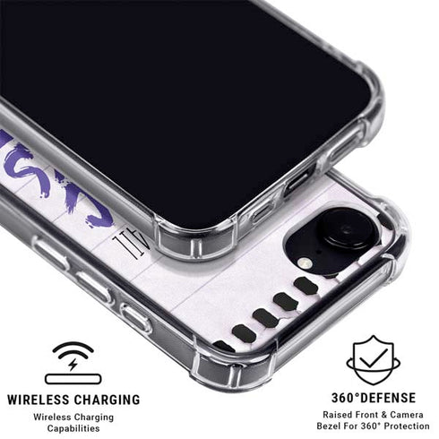 When Words Fail Music Speaks iPhone 16e Clear Case
