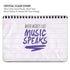 When Words Fail Music Speaks MacBook Pro 14in (2021-24) Case plus Skin