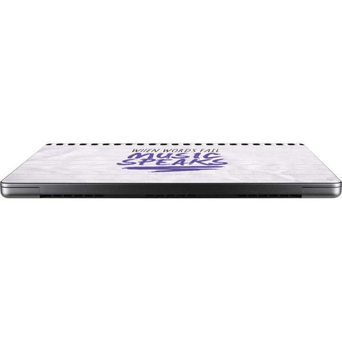 When Words Fail Music Speaks Apple MacBook Pro 14-inch Skin