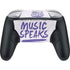 When Words Fail Music Speaks Nintendo Switch 2 (2025) Pro Controller Skin