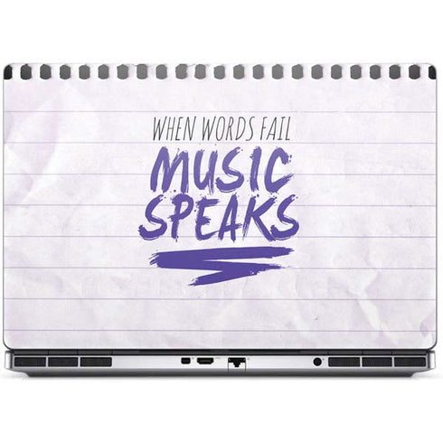 When Words Fail Music Speaks Dell Precision Skin