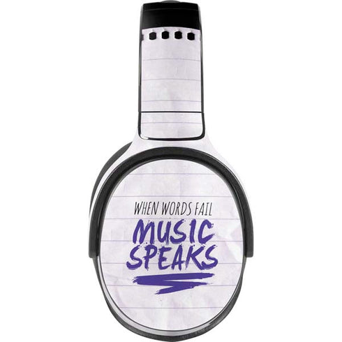 When Words Fail Music Speaks Skullcandy Venue Skin