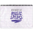 When Words Fail Music Speaks Surface Laptop 7 13.8in Skin