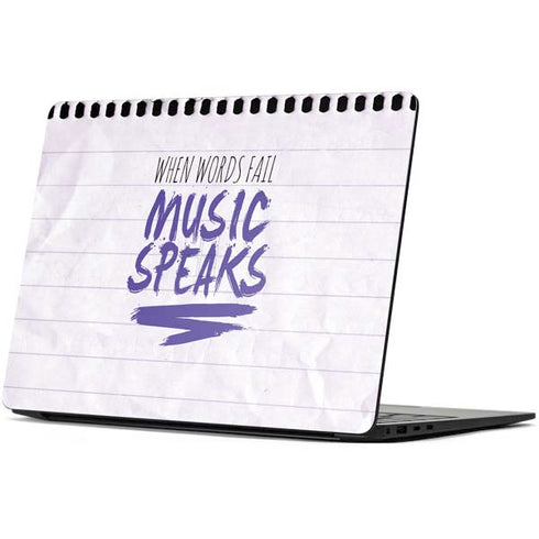 When Words Fail Music Speaks Surface Laptop 7 15in Skin