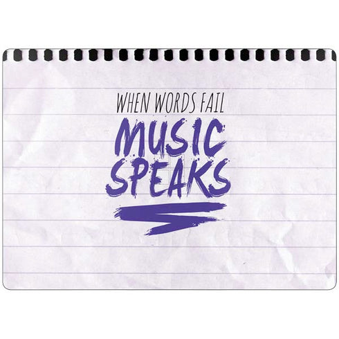 When Words Fail Music Speaks Surface Laptop 7 15in Skin