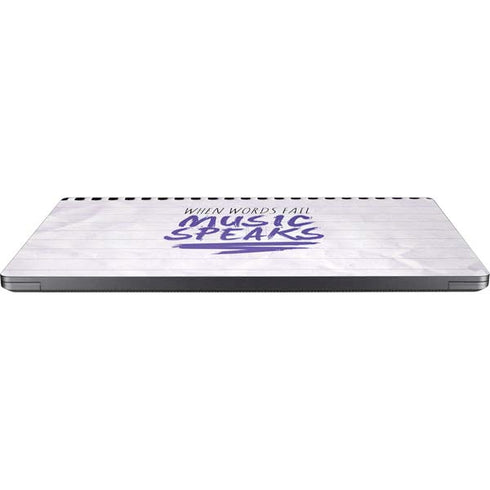 When Words Fail Music Speaks Surface Laptop 7 15in Skin