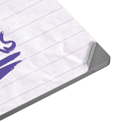 When Words Fail Music Speaks Laptop Skins