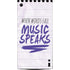 When Words Fail Music Speaks XBox Series X Digital Edition Console Skin