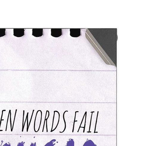 When Words Fail Music Speaks XBox Series X Digital Edition Console Skin