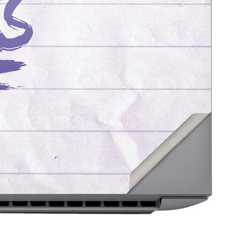 When Words Fail Music Speaks HP ZBook Fury 16 G10 Skin