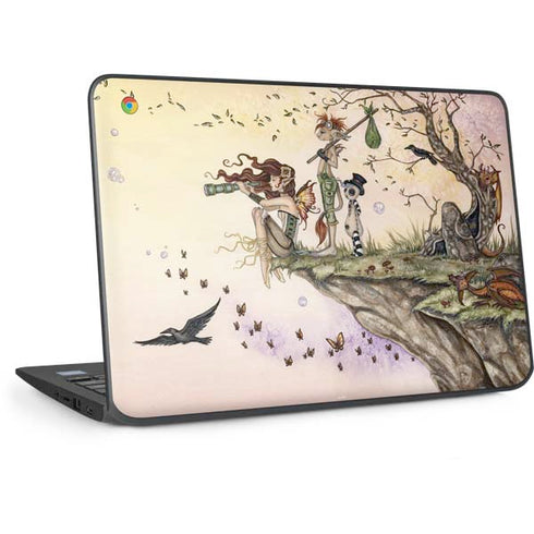 Where The Wind Takes You by Amy Brown HP Chromebook Skin