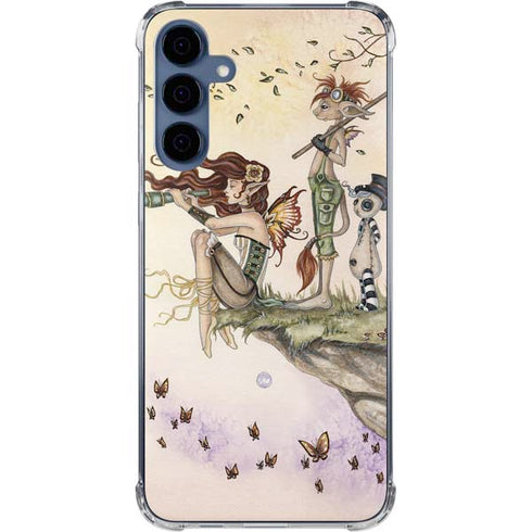 Where The Wind Takes You by Amy Brown Galaxy A55 5G Clear Case