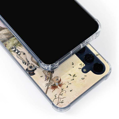 Where The Wind Takes You by Amy Brown Galaxy A55 5G Clear Case