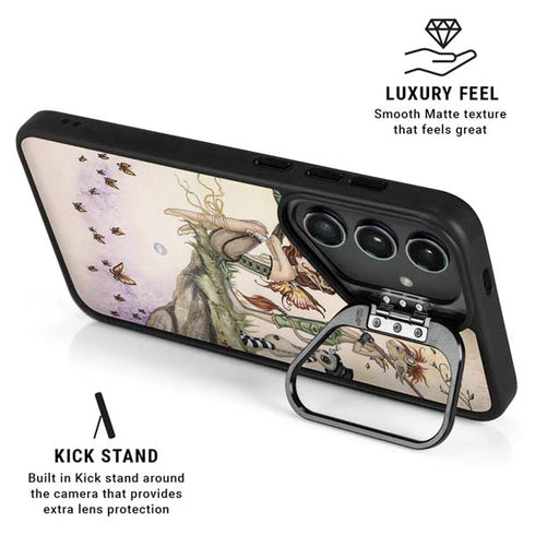 Where The Wind Takes You by Amy Brown Galaxy S25 Plus Kickstand Case