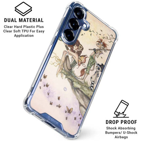 Where The Wind Takes You by Amy Brown Galaxy S25 Plus Clear Case