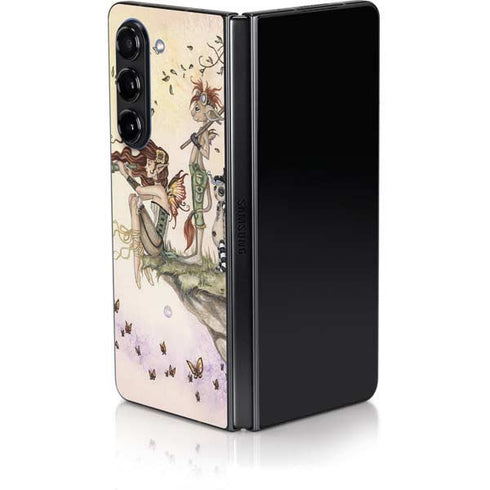 Where The Wind Takes You by Amy Brown Galaxy Z Fold5 5G Skin