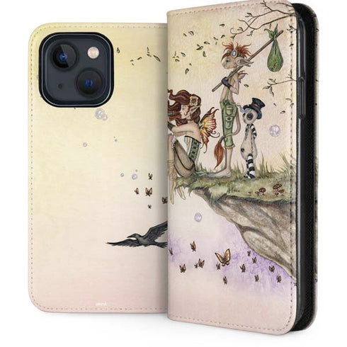 Amy Brown Where The Wind Takes You iPhone 14 Folio Case